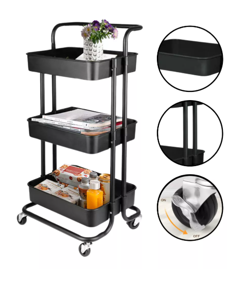 Carrito Auxiliar Organizador Multiusos