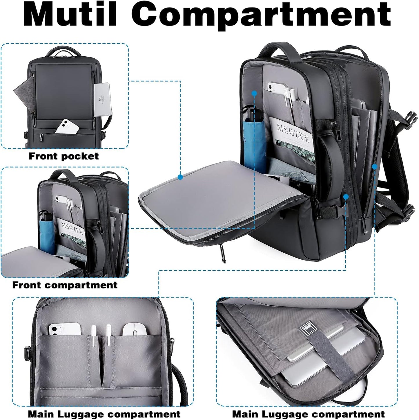 Morral Bolso Impermeable Viaje Amazon