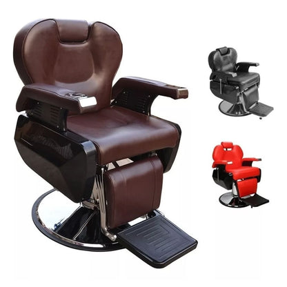 Sillón de barbero resistente Silla de barbería para estética Sillón de peluquería rudo y duradero Silla de barbería profesional Sillón para barbería ergonómico Sillón de barbero ajustable y resistente Silla de peluquería estilo rudo Sillón de barbería robusto Sillón estético para barbería y peluquería Silla de barbero reclinable resistente Sillón de barbería profesional y rudo Silla para barbería de alta resistencia Sillón de peluquería duradero Sillón de barbería para uso intensivo
